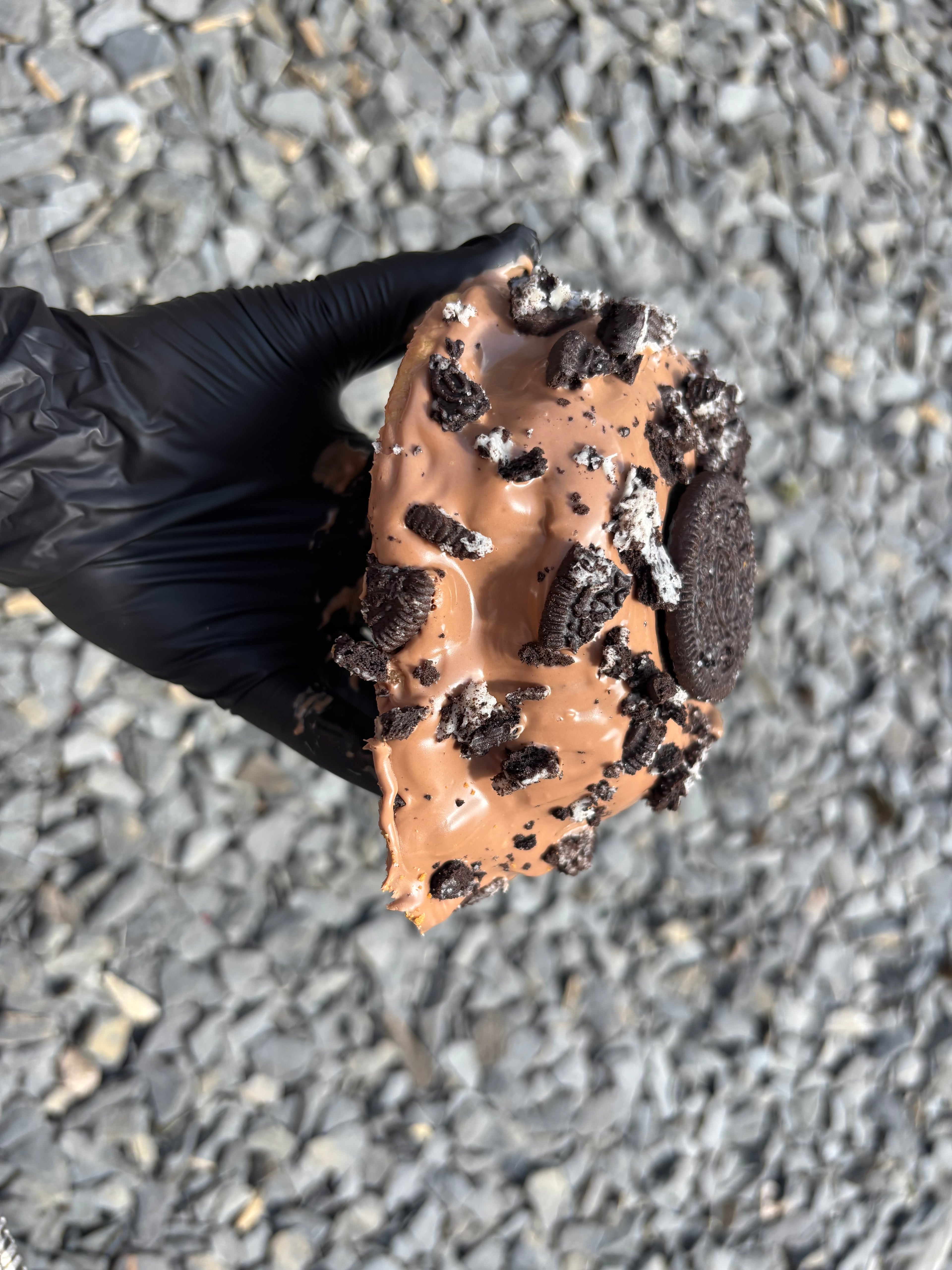 Oreo Doughnut Stuffed Cookie