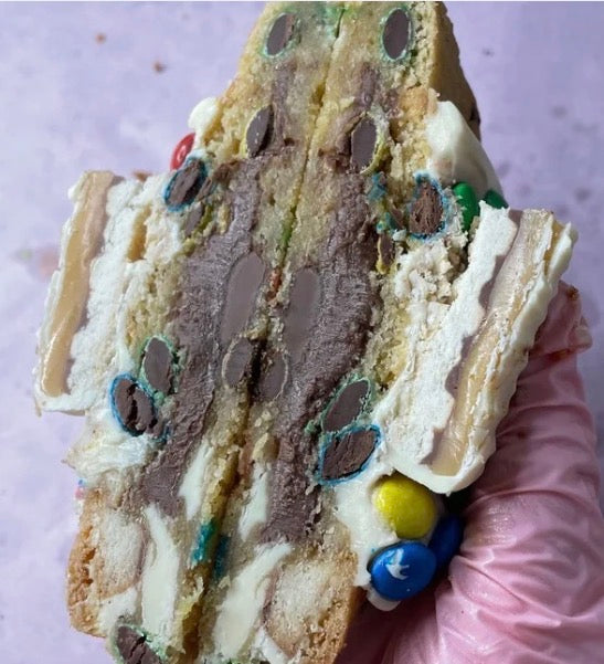 Crispy M&M & Twix Stuffed