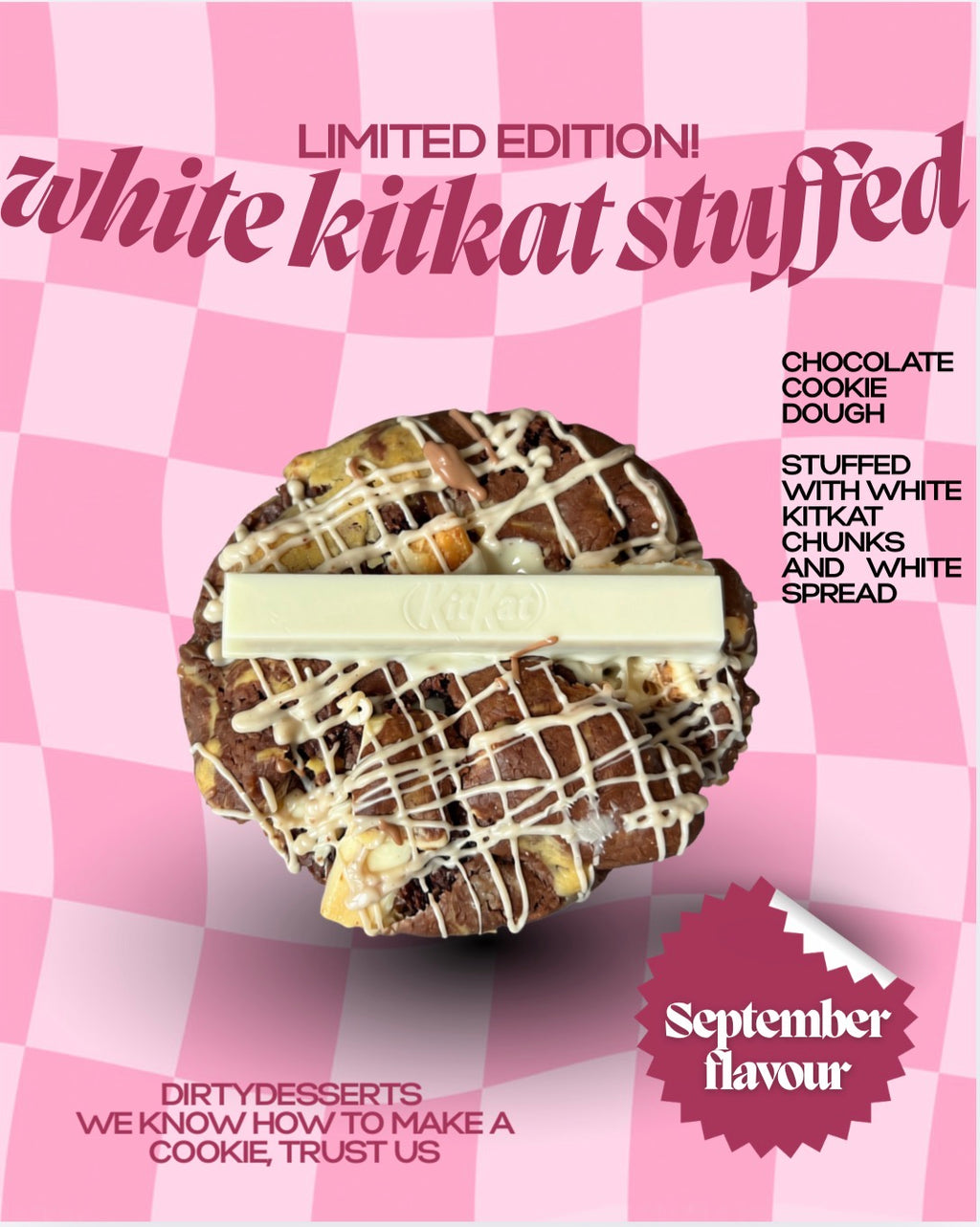 White Kitkat Stuffed