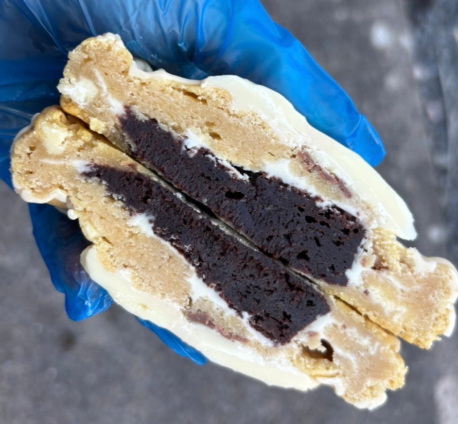 MilkyBar Brownie Stuffed