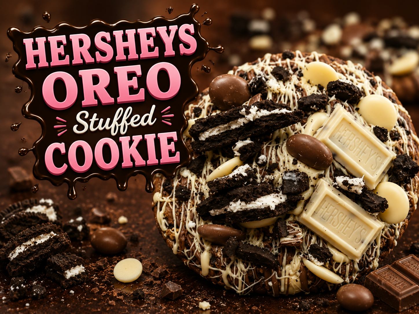 Cookies & Hersheys Stuffed